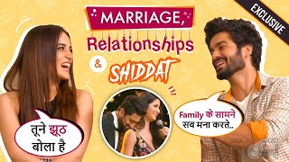 Radhika Madan amp Sunny Kaushal On KatrinaVickys Marriage Relationships And More ShiddatExclusive [upl. by Helse]