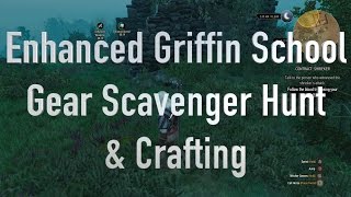 The Witcher 3 Enhanced Griffin School Gear locations and crafting [upl. by Hildebrandt292]