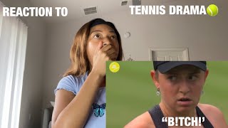 REACTION TO TENNIS DRAMA PART 3 NICK KYRGIOS JELENA OSTAPENKO DANIIL MEDVEDEV [upl. by Pritchett]