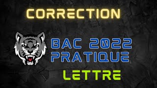 Correction examen pratique informatique BAC 2022 [upl. by Eaver]