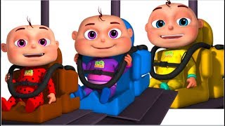 Five Little Babies Playing Pendulum Swing Single  Zool Babies Fun Songs  Nursery Rhymes For Kids [upl. by Leirrad]