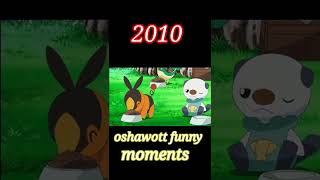 Ash oshawott funny moments🤣🤣 oshawott evolution shorts pokemon [upl. by Bean]