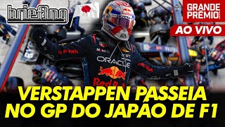 VERSTAPPEN VENCE PÉREZ 2° SAINZ 3° tudo sobre o GP do JAPÃO da F1 2024  Briefing [upl. by Esirec]