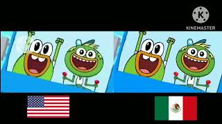 Breadwinners Theme Song Comparison With Spanish And Original [upl. by Aholla]