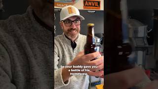 How to pour a home brewed beer beer homebrew homebrewing homebrewer [upl. by Magel]