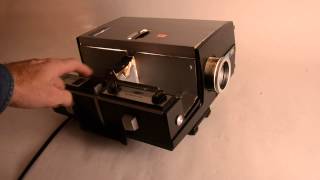 Sawyer Automatic Focus 747 AQ Slide Projector [upl. by Muryh]