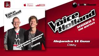 Alejandro Veenaas vs Guus Mulder – Crazy The voice of Holland 2014 The Battles Audio [upl. by Anaoj]