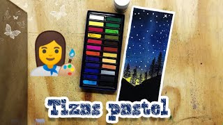 Como pintar con tizas pastel o gises Tutorial super facil   Shessira Ventura [upl. by Eciral]