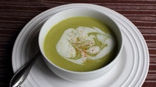 Cream of Asparagus Soup  Easy Asparagus Soup Recipe [upl. by Lennard817]