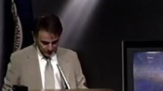 Carl Sagan unveils the Pale Blue Dot image [upl. by Nidroj]