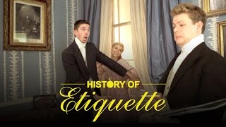 History of Etiquette in One Take  History Bombs [upl. by Niwre755]