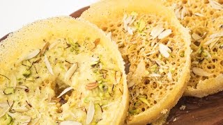 Ghevar Recipe  Perfect Halwai Style Ghewar Recipe  Rajasthani Mithai  Indian Sweets [upl. by Stephen]