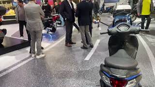 Piaggio Liberty S 2024 New Color  EICMA 2023 [upl. by Ortrude]