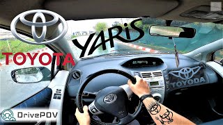 Toyota Yaris II 14 D4D 2008  90HP190NM  POV TEST DRIVE POV ACCELERATION TOP SPEED  DrivePOV [upl. by Nottus773]