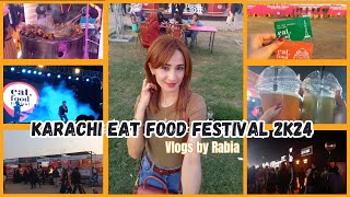 Exploring Karachi Eat Festival 2024  Pakistans Biggest Food Festival [upl. by Inaej]