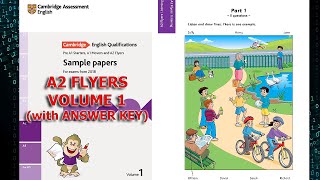 Listening SAMPLE TEST 1 Volume 1  A2 Flyers SAMPLE PAPERS for revised exam from 2018 [upl. by Kurtzig815]