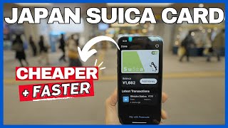 How To Get  Use JAPAN SUICA CARD on iPhone WithWithout CARD NUMBER [upl. by Albarran]