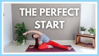 20 min Morning Yoga for Absolute Beginners  Full Body Stretch [upl. by Bannerman686]