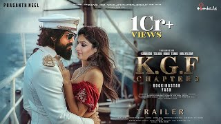 KGF Chapter 3  Trailer  HINDI  Rocking Star Yash  Prabhas  Raveena Tondon  Prashanth Neel 3 [upl. by Anesuza]