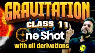 GRAVITATION ONE SHOT PHYISCS  Class 11 Physics NCERT Explanation with Ashu Sir Science and Fun [upl. by Analat]