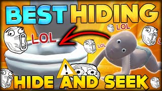 THE BEST TOILET HIDING SPOT IN WHOS YOUR DADDY HIDE AND SEEK WHOS YOUR DADDY FUNNY MOMENTS 46 [upl. by Lipp692]