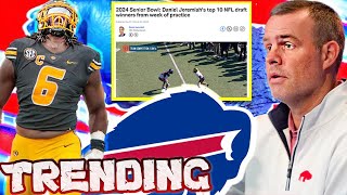 Buffalo Bills Top Trending Senior Bowl Prospects [upl. by Scharaga]