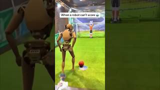 messi vs robot 🤖 shorts messi ronaldo [upl. by Lamej]