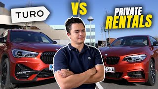 Private Car Rentals VS Turo Which is Better [upl. by Esau]