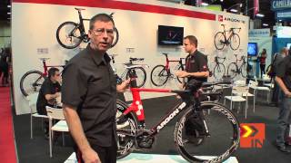 Argon 18 E118 2014 Triathlon Bike  Bike Insiders  Argon Time Trial Bike 2013 Interbike [upl. by Larret]