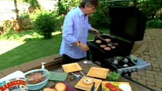 Steven Raichlens InsideOut Hamburger Recipe  Preparation [upl. by Hamel431]