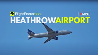 Heathrow Airport Live  Monday 8th April 2024 [upl. by Ajnos]