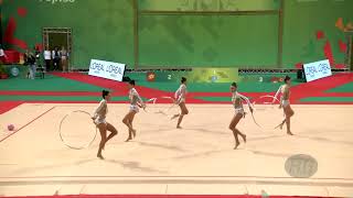 Italy ITA  2022 Rhythmic Worlds Sofia BUL  Qualifications 5 Hoops [upl. by Atiluj]