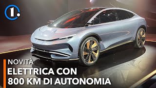 Il SUV elettrico italiano con 800 Km di AUTONOMIA e 816 CV [upl. by Dorin]