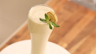 Banana Smoothie Curd  Sanjeev Kapoor Khazana [upl. by Attesoj]