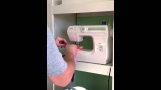 Janome 2206 Beginner Sewing Machine Demo by iCanHelpSewcom [upl. by Hillel]