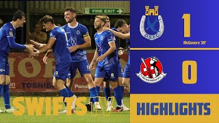 EXTENDED HIGHLIGHTS  Dungannon Swifts 10 Crusaders 170924 [upl. by Ydnagrub166]