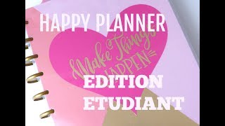 Revue Happy Planner  édition quotétudiantquot [upl. by Adianez]