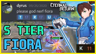 Eternal Return Black Survival Pro Players Fiora Build  Fiora Guide [upl. by Chandler]