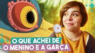 O MENINO E A GARÇA uma despedida do Studio Ghibli  Review sem spoilers [upl. by Sturges]