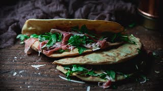 Piadine Romagnole Recipe [upl. by Sateia]