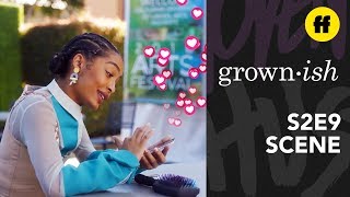 grownish Season 2 Episode 9  Cyberstalking Gone Wrong  Freeform [upl. by Elrem923]