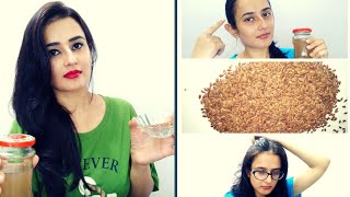 FLAX SEEDS Alsi  Benefits For HairGet Long Strong amp Shiny Hair Flax Seeds Gel  SWATI BHAMBRA [upl. by Kachine923]