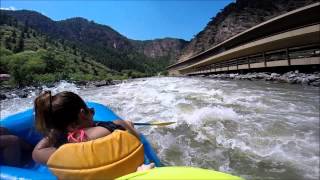 Whitewater Rafting Colorado River Category II  IV  Glendwood Springs CO [upl. by Eoin]