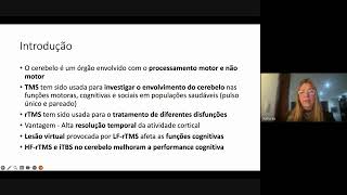 Compreendendo as funções cognitivas cerebelares e a estimulação magnética transcraniana TMS [upl. by Uzzial]