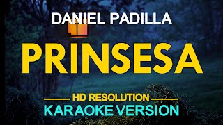 PRINSESA  Daniel Padilla 6Cyclemind 🎙️  KARAOKE  🎶 [upl. by Nyltyak]