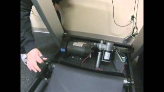 How To Remove Treadmill Font Roller and Drive Belt  Treadmill Doctor [upl. by Noillimaxam]