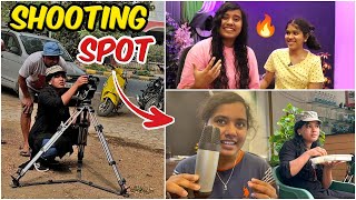 😍One BIG DAY for Akka  DIML🔥Shooting Spot Atrocities  BTS📸  Ammu Times  vlog [upl. by Lenard]