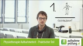 Physiotherapie Aufnahmetest  Praktischer Teil [upl. by Osi704]