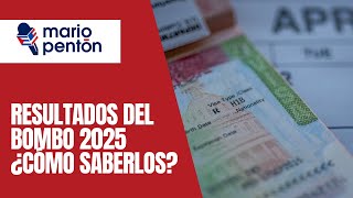 ¿Cómo conocer los resultados de la lotería de visas el bombo de 2025 [upl. by Gilbertine6]