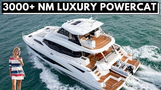 2021 AQUILA 70 LUXURY POWER CATAMARAN Yacht Tour Liveaboard Charter [upl. by Atsirk]